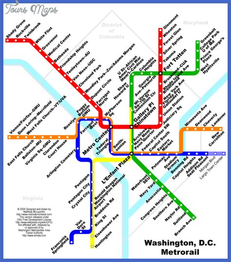 Maryland Metro Map