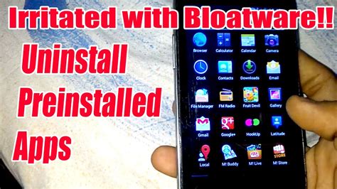 How To Remove System Apps Bloatwarepreinstalled From Any Android