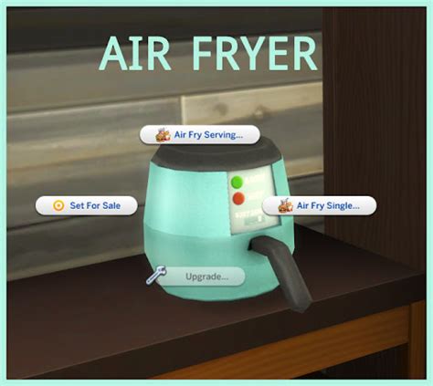 Air Fryer At Icemunmun Sims 4 Updates