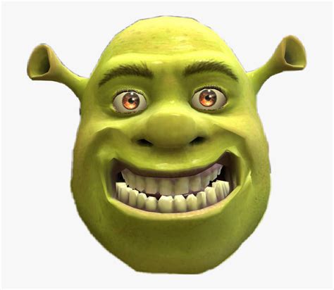 Shrek Meme Face Shrek Wazowski Shrek Meme Sticker Teepublic Uk Images