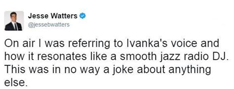 Fox News Reporter Jesse Watters Made A Blow Job Joke About Ivanka