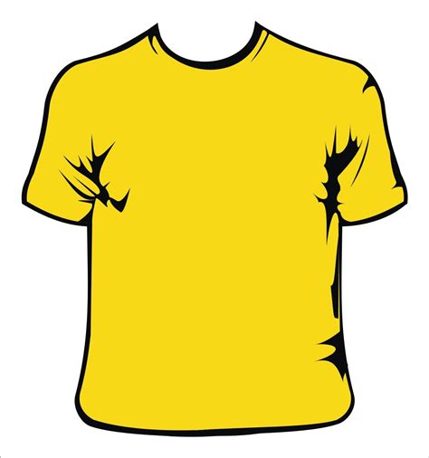 Yellow T Shirt Plain Clipart 10 Free Cliparts Download Images On