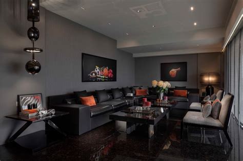 Mumbai Penthouse Contemporary Living Room Mumbai By Sanjyt Syngh Houzz Ie