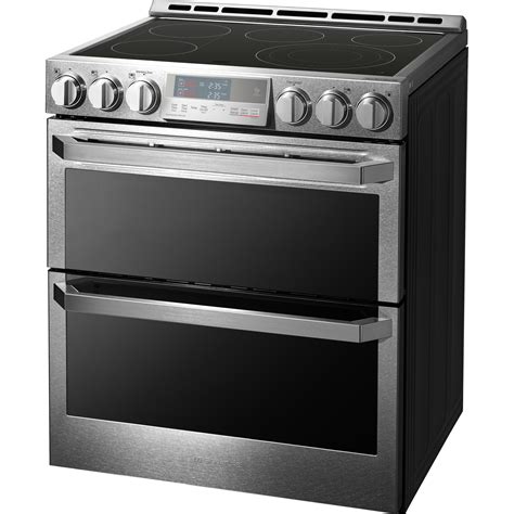 Lg Signature 73 Cuft Electric Double Oven Slide In Range With