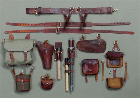 Ww1 British 1914 Leather Equipment