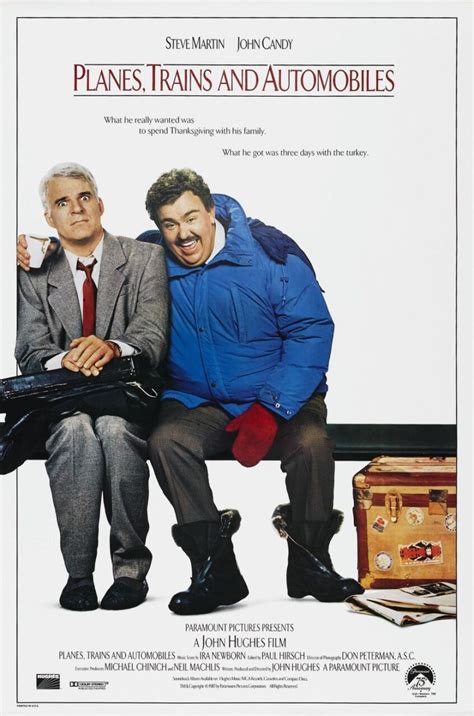 Planes Trains And Automobiles Movie Poster Click For Full Image
