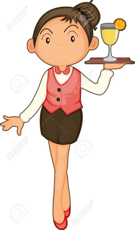 Waitress Clipart Free Download On Clipartmag