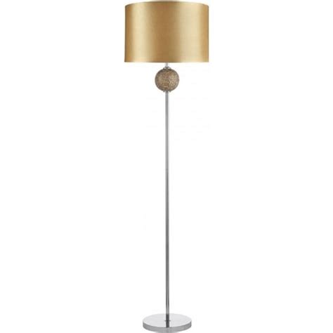 This is the special power of the vita champagne! 2516CP Mosaic ball floor lamp champagne