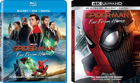 Spider Man Far From Home Blu Ray Release Date Details And Exclusives