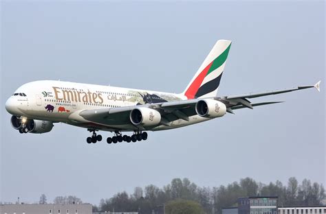 Airbus Industrie A380 800 Passenger Emirates Free Download Wallpaper