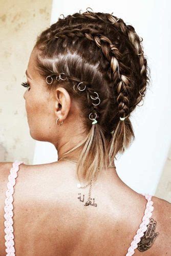 There are many benefits of the big cornrow style of braids: 30 Cute Braided Hairstyles for Short Hair | LoveHairStyles.com