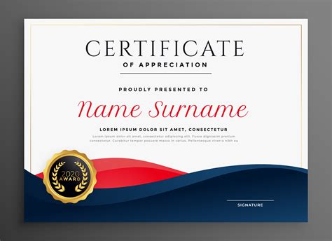 Free Download Certificate Template Design The Templates Art