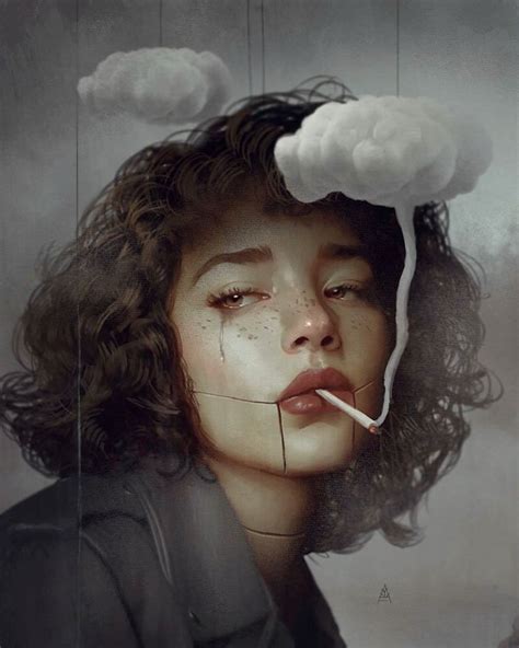 Sad Girl Smoking Wallpapers Wallpaper Cave