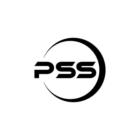 Pss Letter Logo Design In Illustration Vector Logo Calligraphy