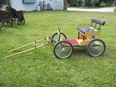 Amish Made Mini Roundabout Horse Wagon Mini Horse Cart Horse And Buggy