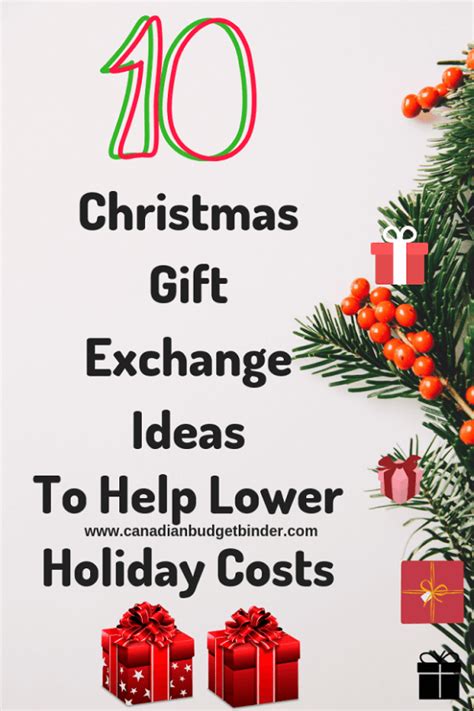10 Christmas T Exchange Ideas To Help Lower Holiday Costs The