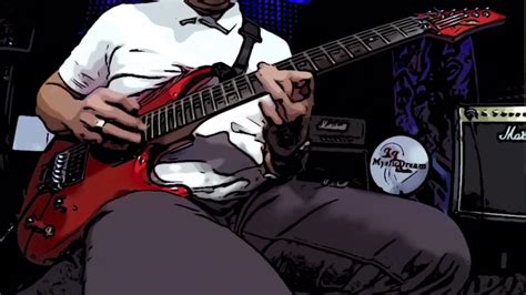 Gersang Suratan Takdir Guitar Intro And Solo Cover Youtube