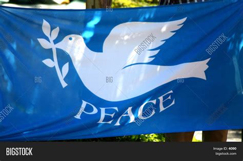 Peace Flag Image And Photo Bigstock