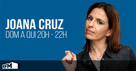 Animadora de rádio rfm, apresentadora. JOANA CRUZ - RFM