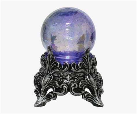 Mystic Oil Slick Crystal Ball Crystal Ball Transparent Png 498x650