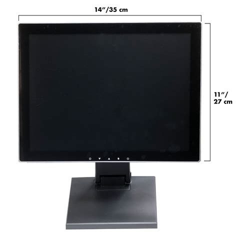 Angel Pos 15 Capacitive Led Backlit Multi Touch Monitor True Flat