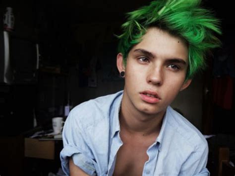 696 Best Images About Boys Of Colored Hair On Pinterest