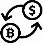 Icon Svg Bitcoin Exchange Rate Symbol Onlinewebfonts