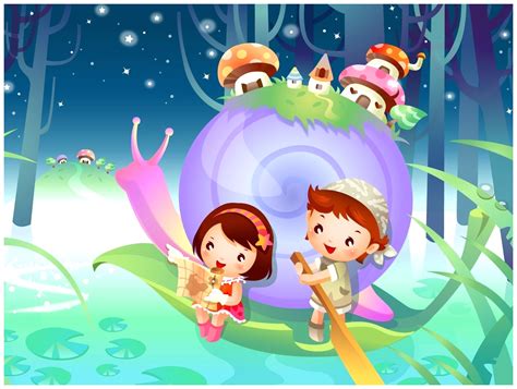 Beautiful Cartoon Wallpaper Hd For Kids Free Download