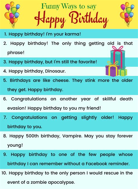 Blogmamcayta Funny Ways To Say Happy Birthday Unamed