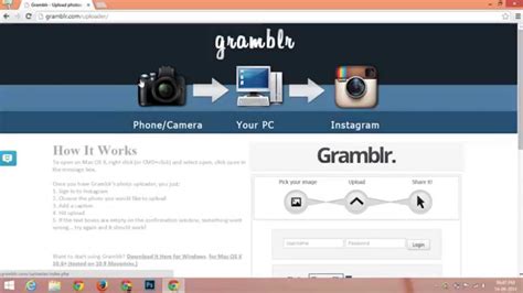 I've cleared my all time cookies & cache. How to upload pictures to instagram from PC without ...