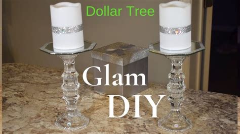 Dollar Tree Diy Glam Home Decor Candle Holder Diy Glam Home Decor
