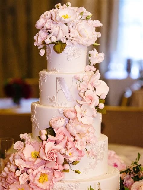 sugar flower wedding cakes 24 unique sugar flower wedding cakes