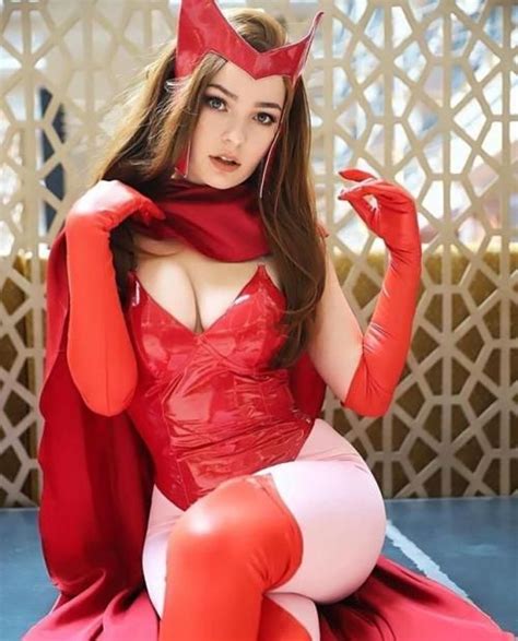 Pin On Scarlet Witch Cosplay