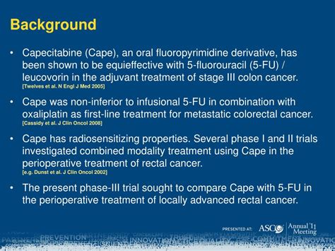 Ppt Capecitabine Versus 5 Fluorouracil Based Neo Adjuvant Chemo