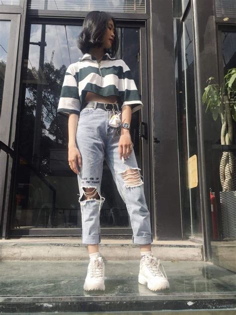 Pin on Oversize stripe shirts