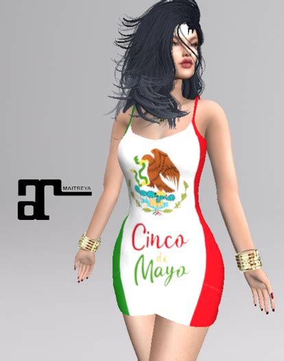 Second Life Marketplace Lana Tyler Creations Cinco De Mayo Minidress