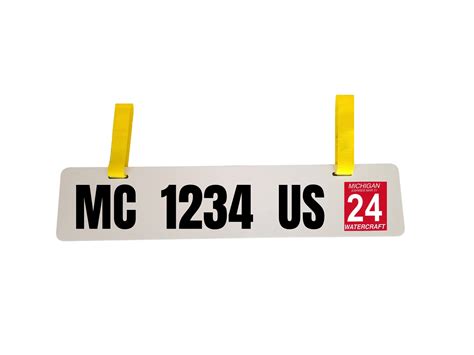 Custom Registration Number And Sticker Plate For Inflatable Boat Etsy