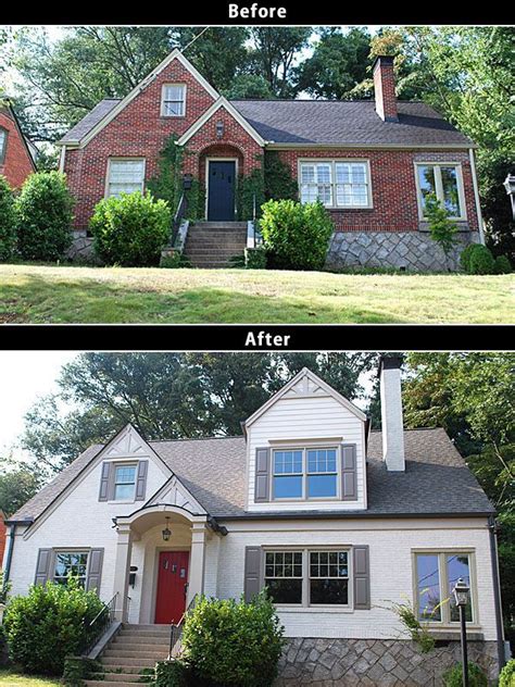 Build the custom brick house or home you've dreamed about. Painting a Brick House Step By Step - Before V After