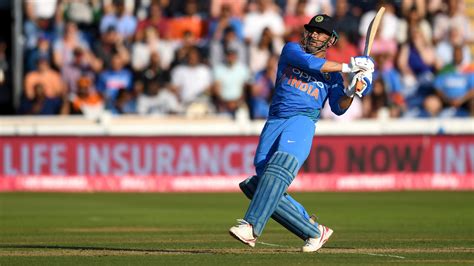 Ms Dhoni Batting In Cricket World Cup 2019 4k Photos Ms Dhoni Hd