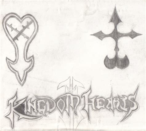 Kh2 Logo Heartles And Nobodys By Mummifiedthunderbird On Deviantart