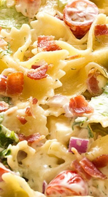 Maybe you would like to learn more about one of these? BLT Pasta Salad ^ (With images) | Pasta salad, Blt pasta
