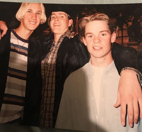High school graduation. I’m the middle 1995. Not looking to shabby. : r