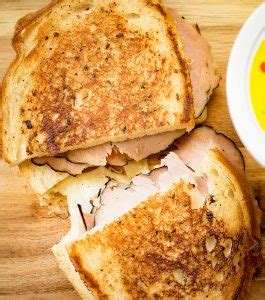 A film does not a ham sandwich make. Garlic Ham and Swiss Melt - Chef Shamy