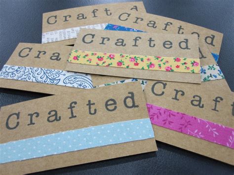 How To Handmade Business Cards Crafted