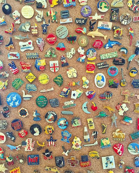 Vintage Pins Patches Strange Ways