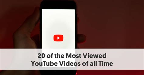 20 Of The Most Viewed Youtube Videos Of All Time Updated Daily