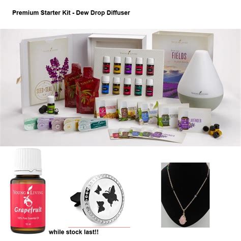 Essential oil diffuser online shop with me | pretty oil diffusers from target, amazon, young living & more! Young Living - Premium Starter Kit ( Dew Drop Diffuser ...