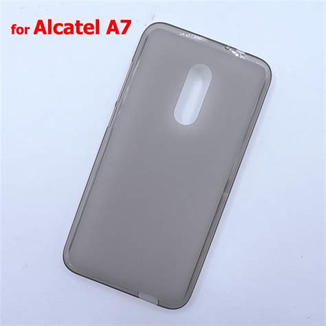 Alcatel Caso A7 Nuevo Soft Gel Tpu Caso Para Alcatel A7 Bolsa Cajas