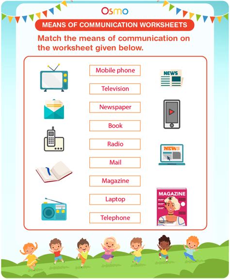 Means Of Communication Worksheets Download Free Printables