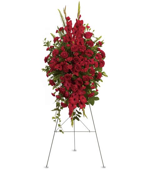 Deep In Our Hearts Spray By Teleflora In Culver City Ca Sadas Flowers